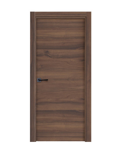 Puerta ciega Oslo Nogal 01