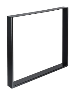 Mesa de comedor fija madera de nogal maciza (120x76x84cm)02 2