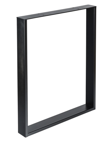 Mesa de comedor fija madera de nogal maciza (120x76x84cm)03