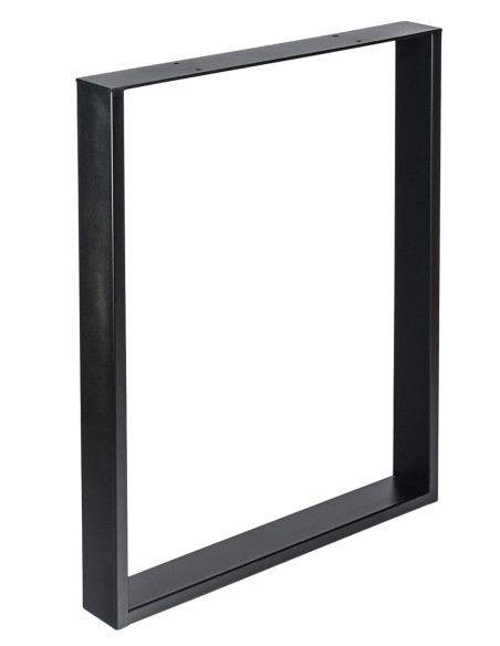 Mesa de comedor fija madera de nogal maciza (120x76x84cm)03