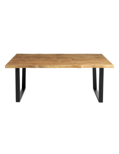 Mesa madera maciza natural (200x100cm) 02